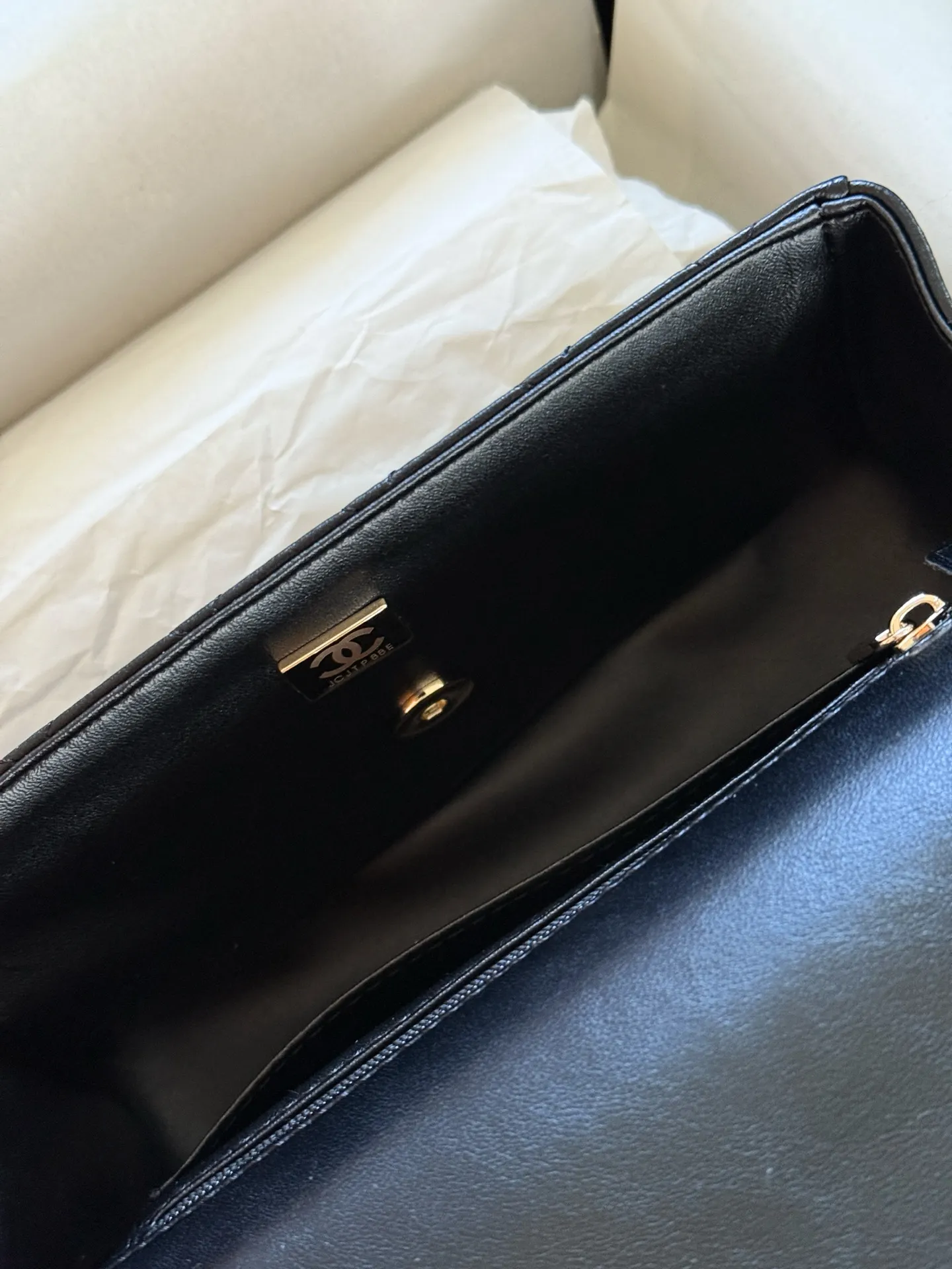 Chanel CF Quilted Lambskin Top-Handle Bag D28516217 — view 6