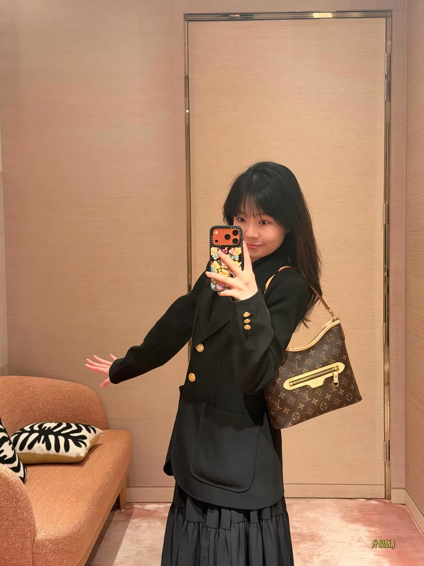 LV Monogram Zippered Tote Bag D35516219