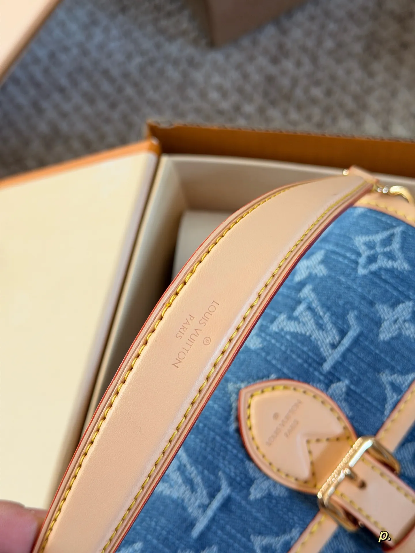 Louis Vuitton Diane Nano Denim Baguette Bag D28016221 — view 4