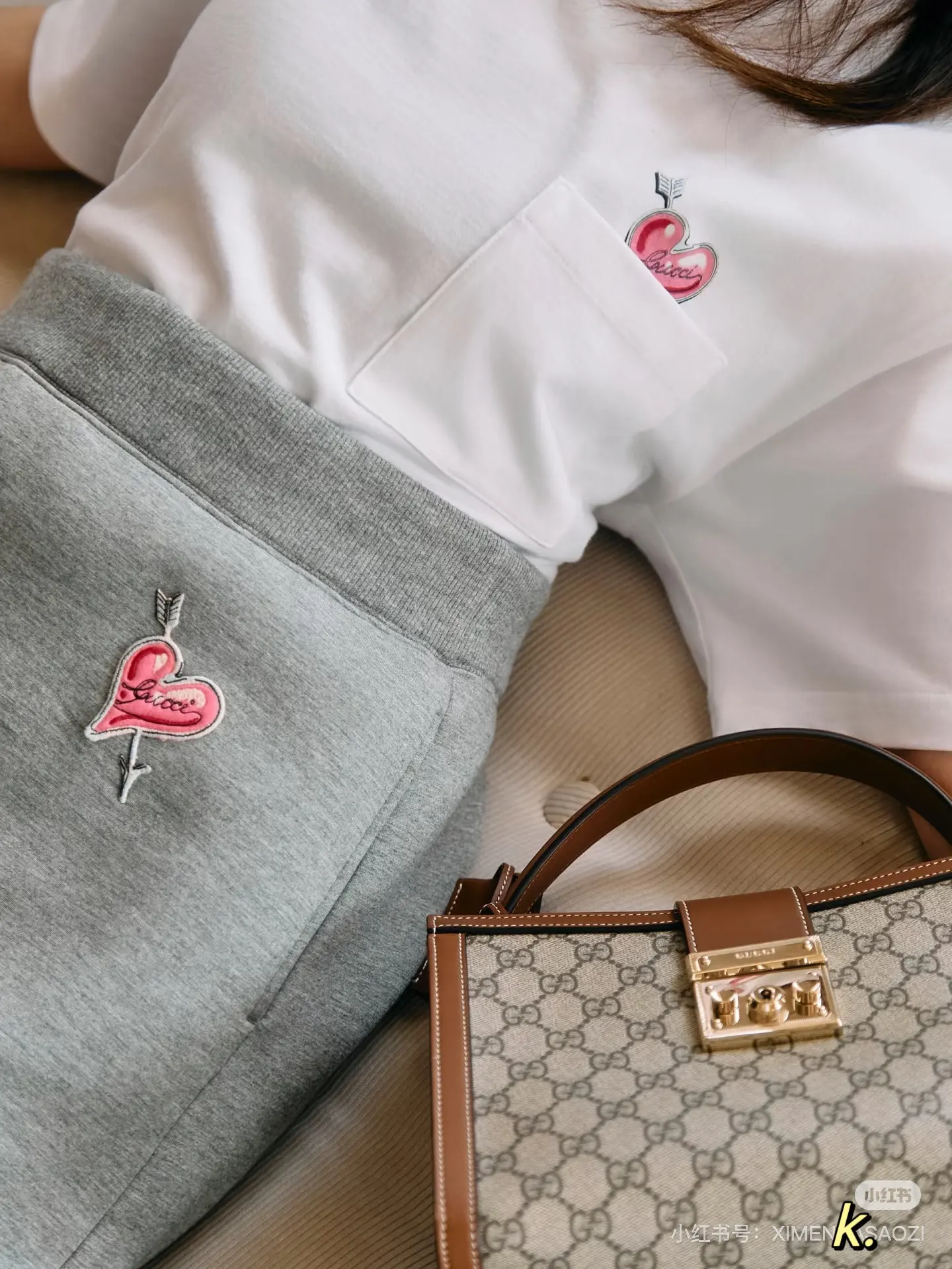 Gucci Padlock GG Supreme Top-Handle Bag D34516502 — view 3