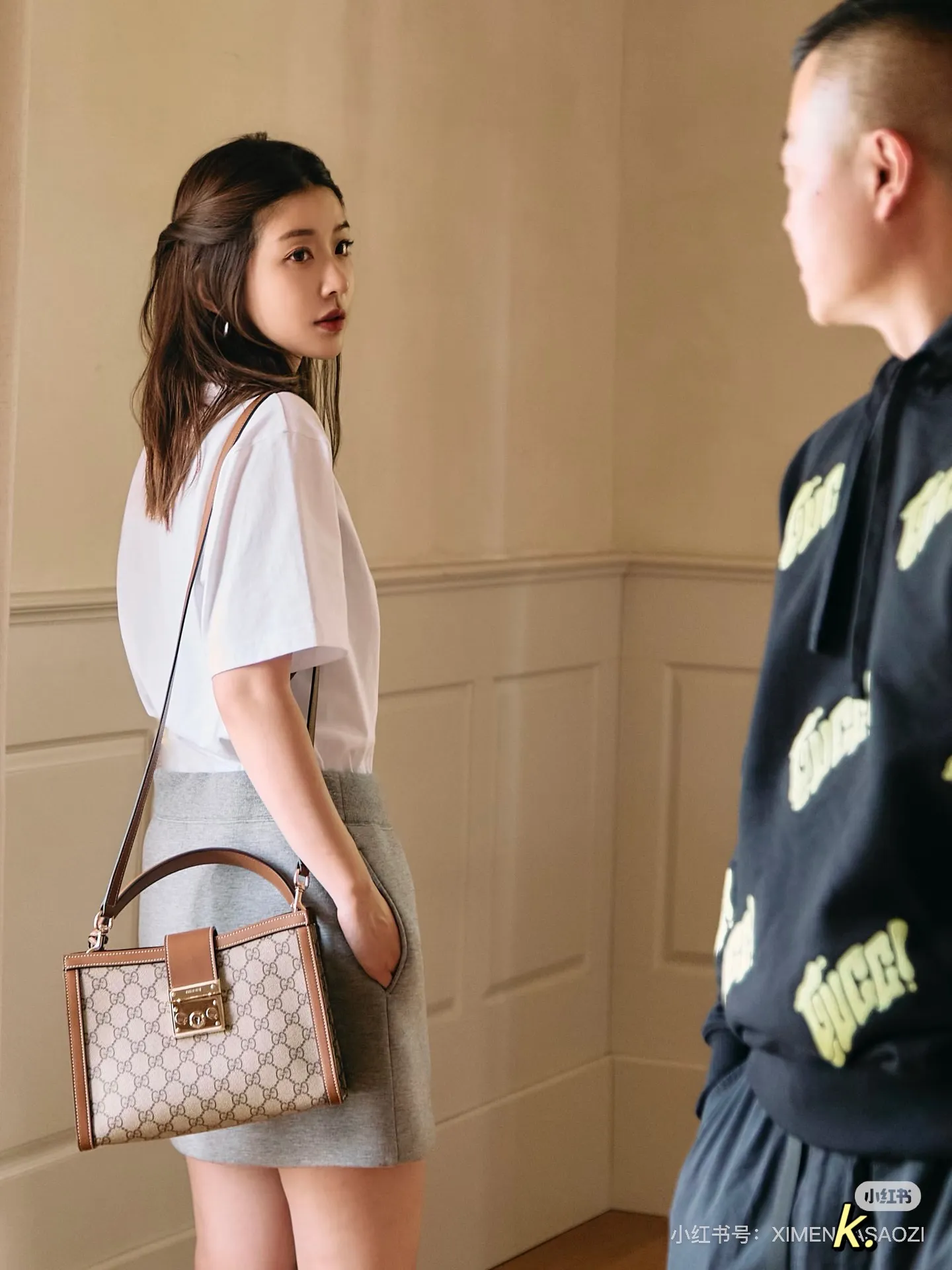 Gucci Padlock GG Supreme Top-Handle Bag D34516502 — view 6