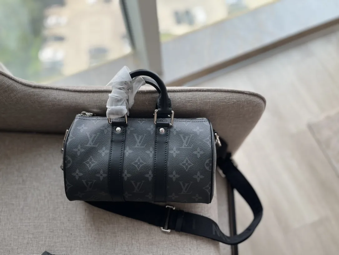 Keepall 25 Monogram Eclipse Crossbody Bag D32016225 — view 2