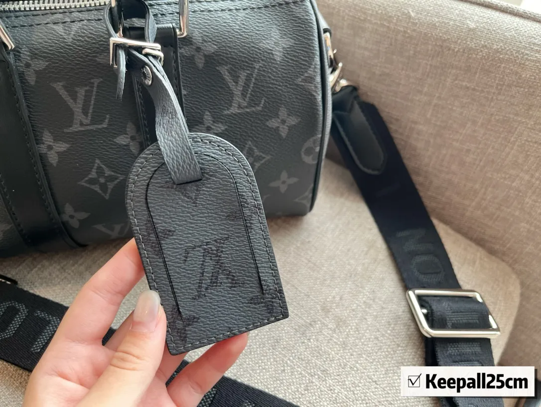 Keepall 25 Monogram Eclipse Crossbody Bag D32016225 — view 4