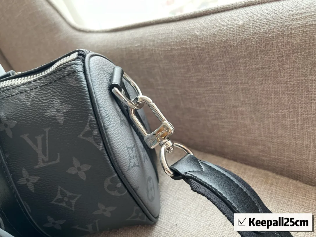 Keepall 25 Monogram Eclipse Crossbody Bag D32016225 — view 6