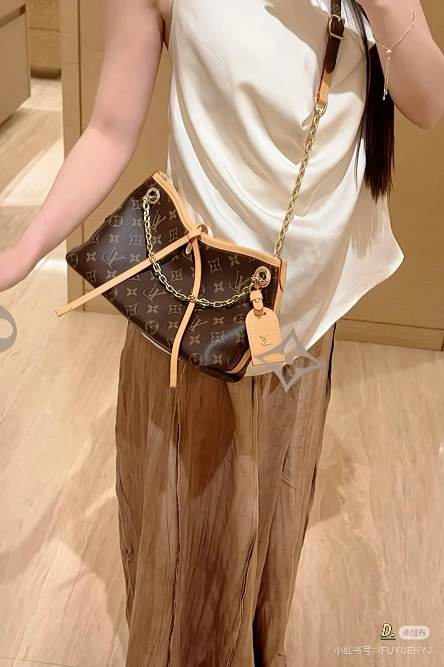 Louis Vuitton Carryall BB Monogram Shoulder Bag D34016488
