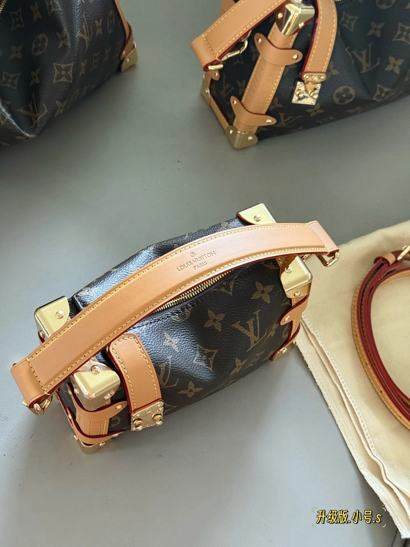 Louis Vuitton Monogram Side Trunk Soft Box Bag D37016229 — view 3