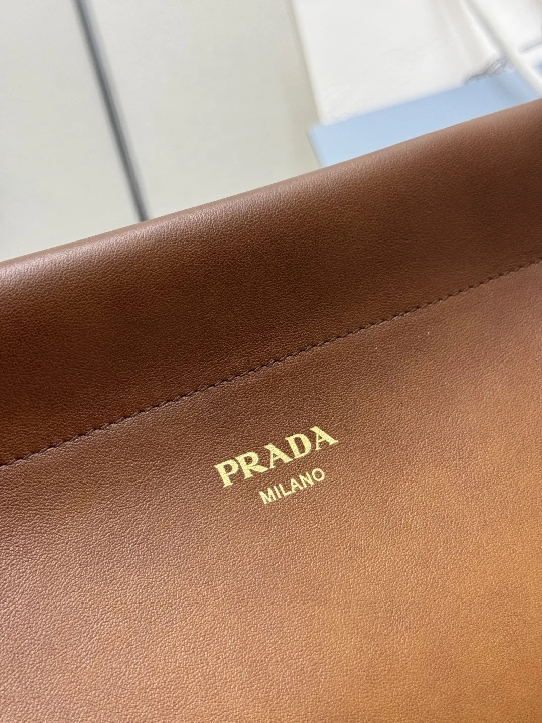 Prada Enchaîné Leather Top-Handle Bag D105016238 — view 7
