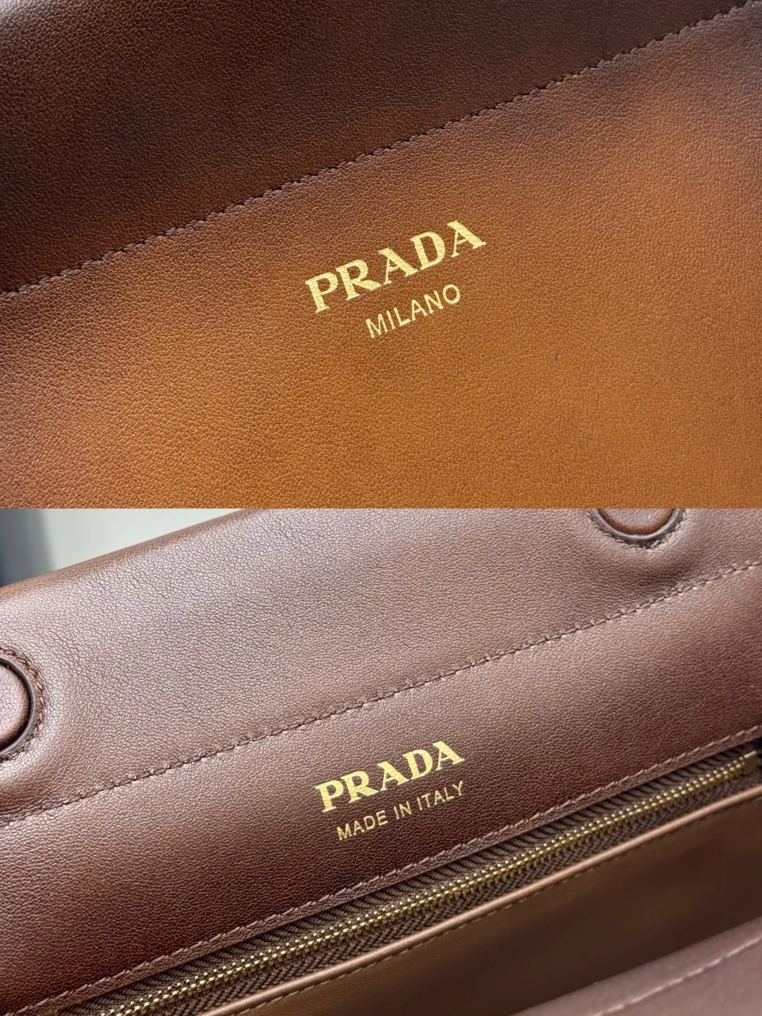 Prada Enchaîné Distressed Leather Mini Chain Bag D91016239 — view 9