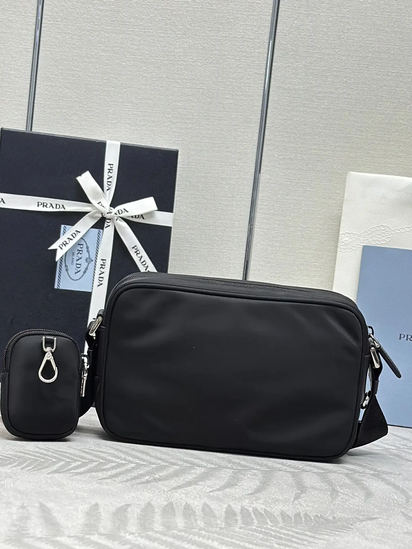 Re-Nylon Three-in-One Shoulder Bag D66016241 — view 2