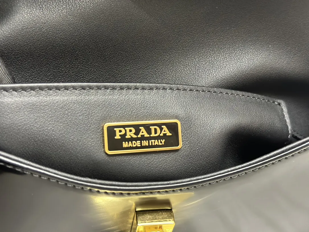 Prada 1BD345 Patent Leather Shoulder Bag D91016247 — view 8
