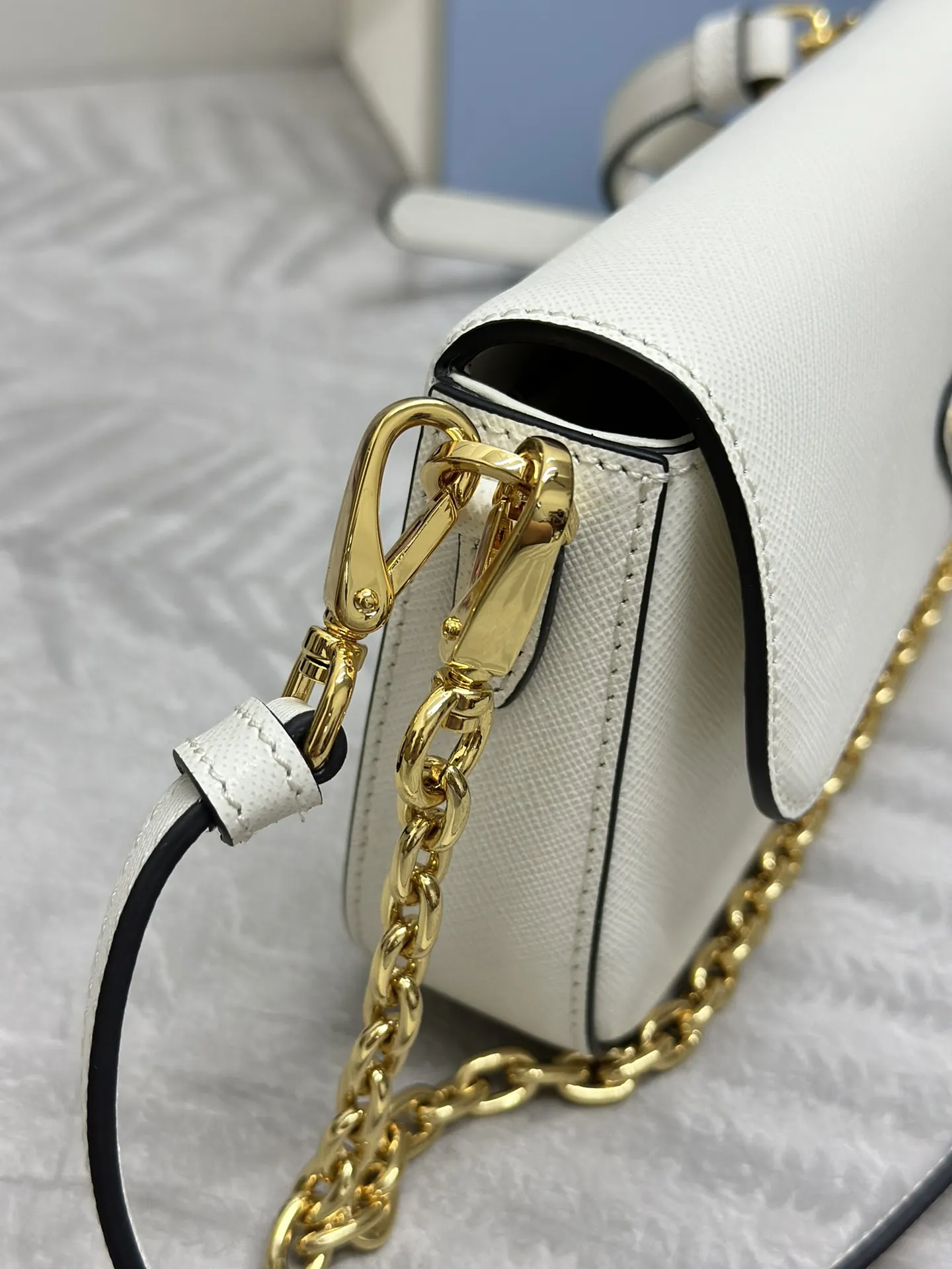 Prada Saffiano Leather Mini Shoulder Bag D84016250 — view 3