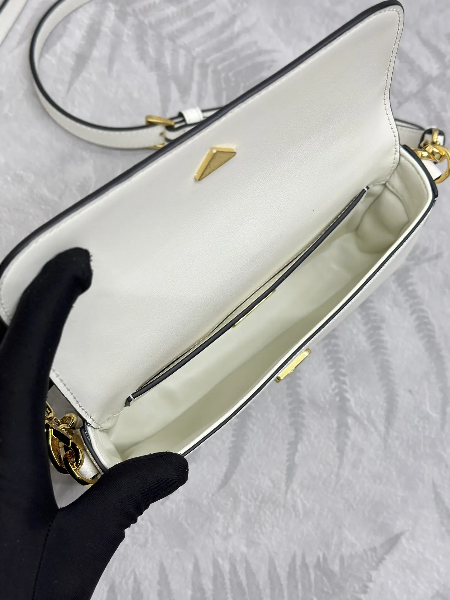 Prada Saffiano Leather Mini Shoulder Bag D84016250 — view 7