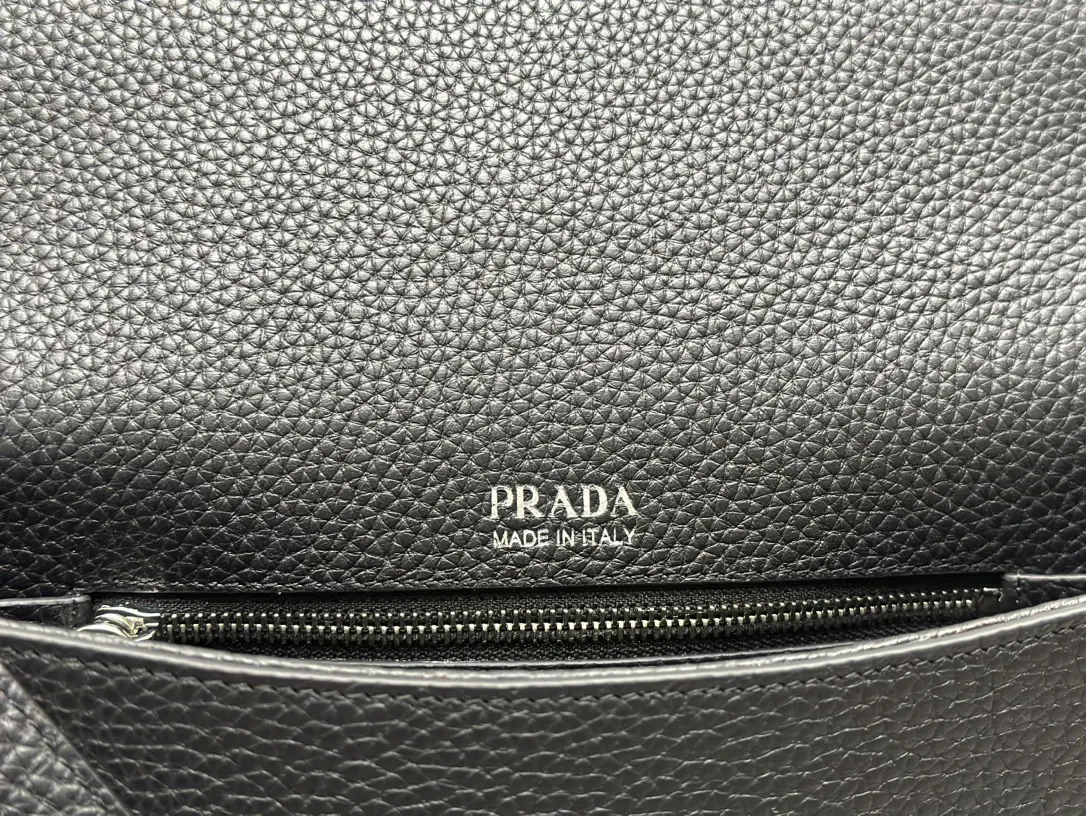 Prada Deerskin-Effect Leather Crossbody Bag D100016251 — view 8