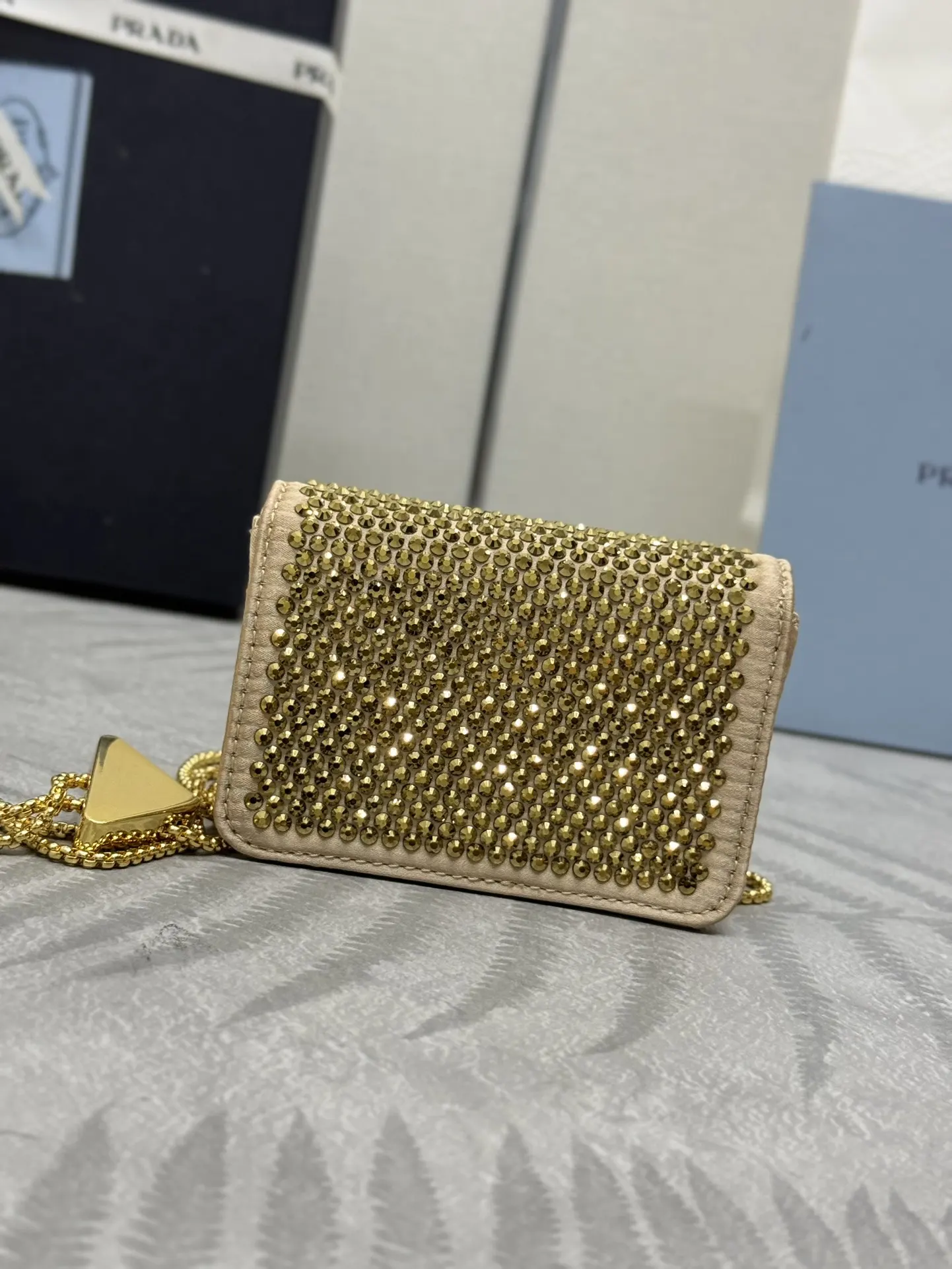 Crystal-Embellished Duchesse Mini Bag D60016253 — view 2