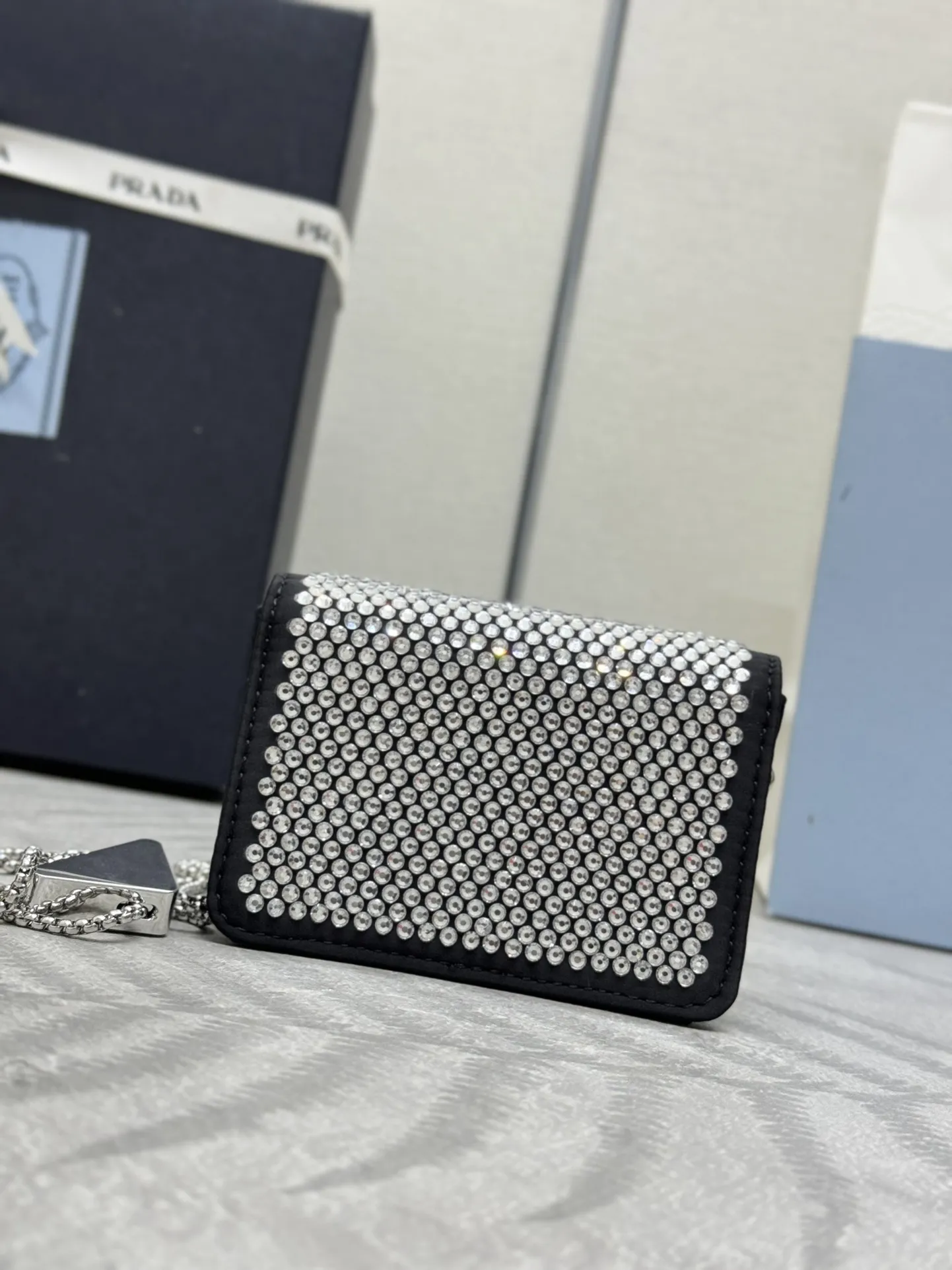 Crystal-Embellished Duchesse Mini Bag D60016254 — view 2