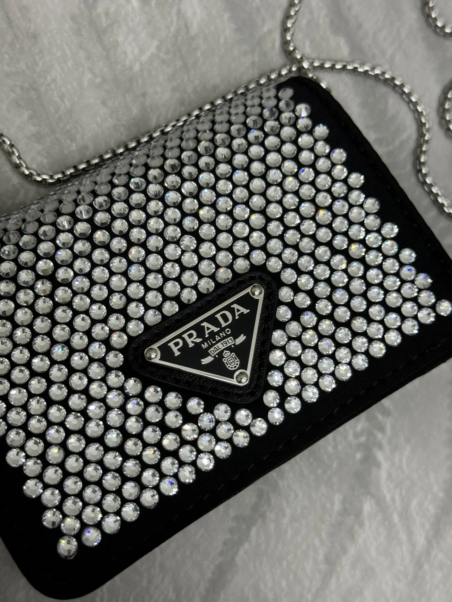 Crystal-Embellished Duchesse Mini Bag D60016254 — view 3