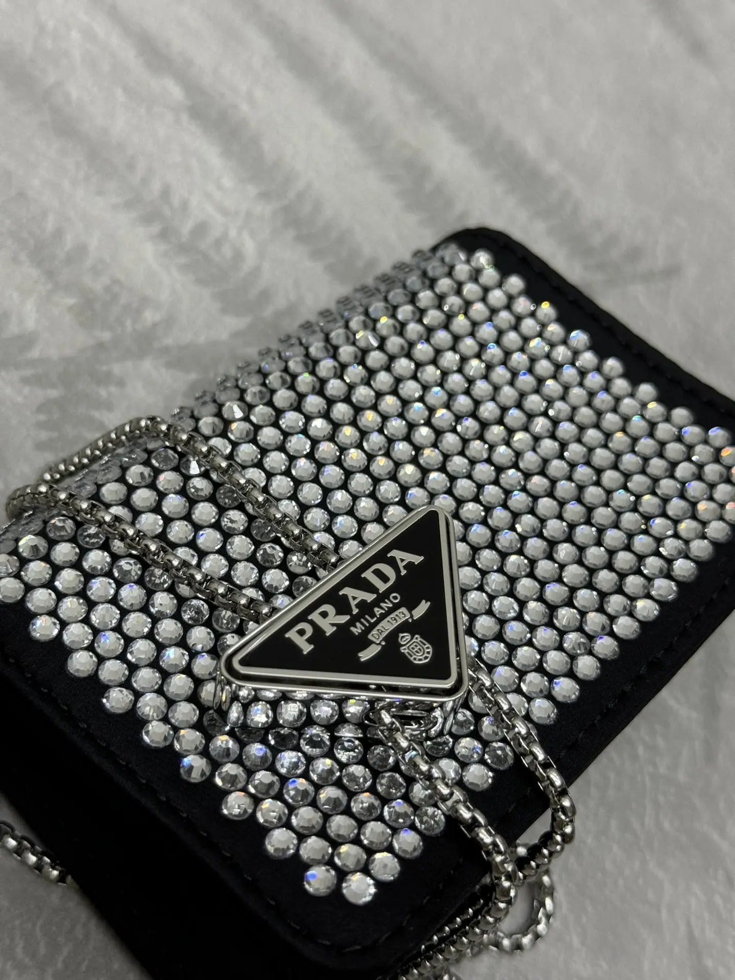 Crystal-Embellished Duchesse Mini Bag D60016254 — view 7