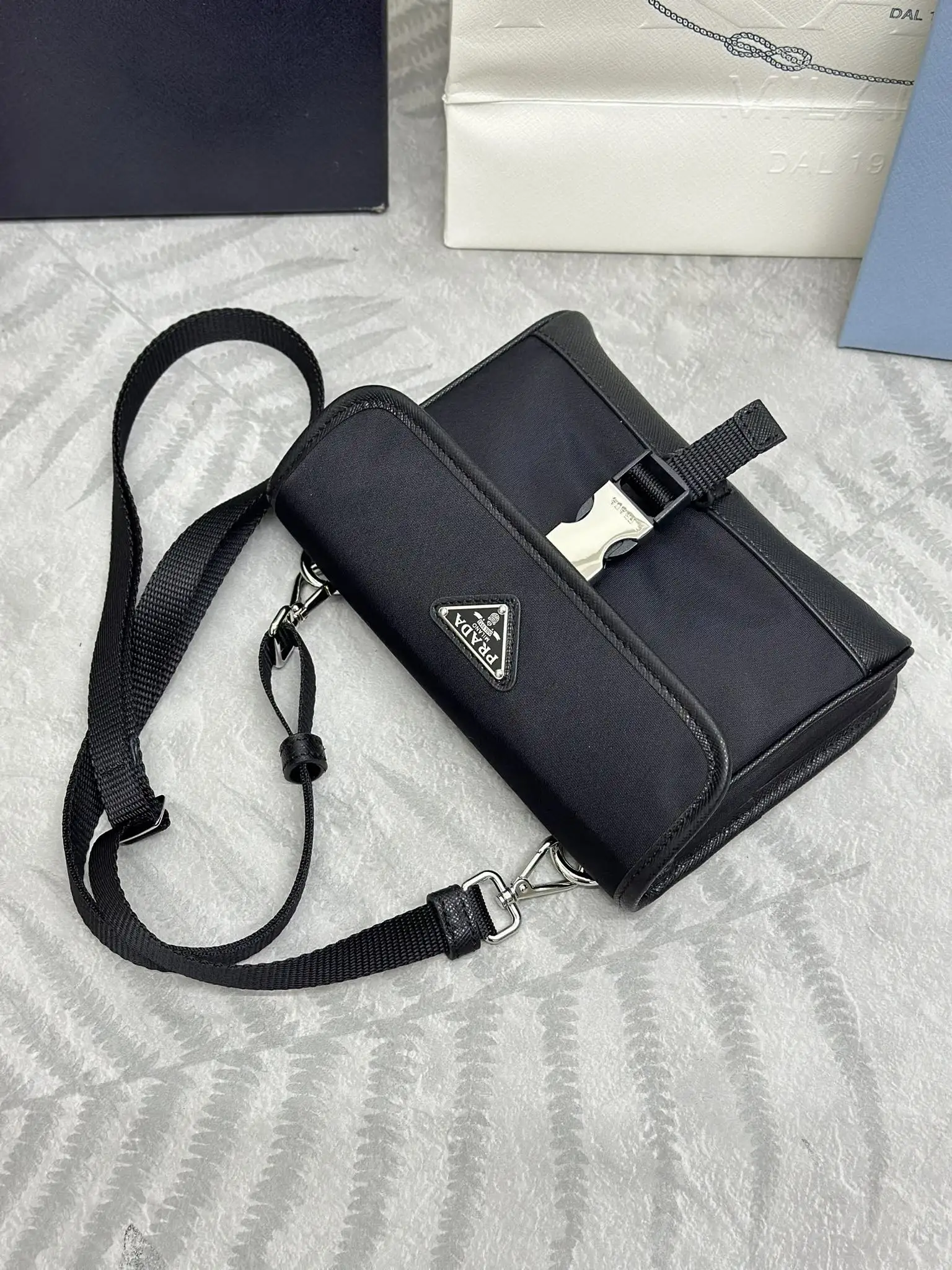 Mini Messenger Bag with Buckle D59016261 — view 2