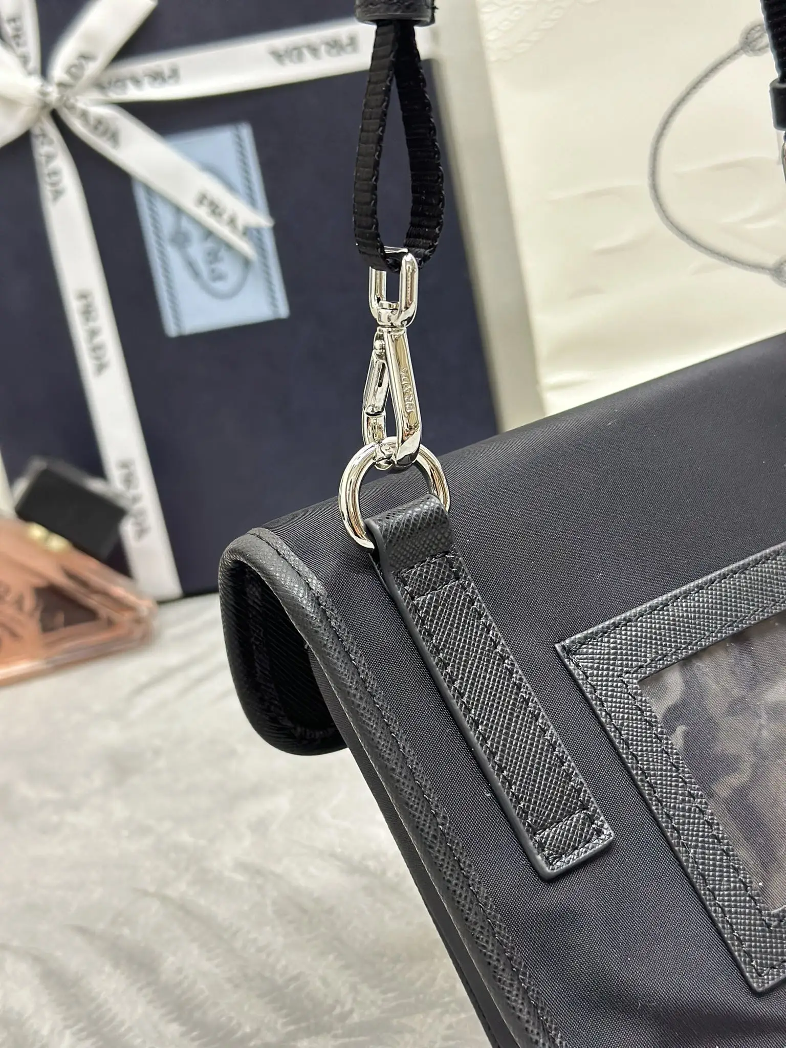 Mini Messenger Bag with Buckle D59016261 — view 4