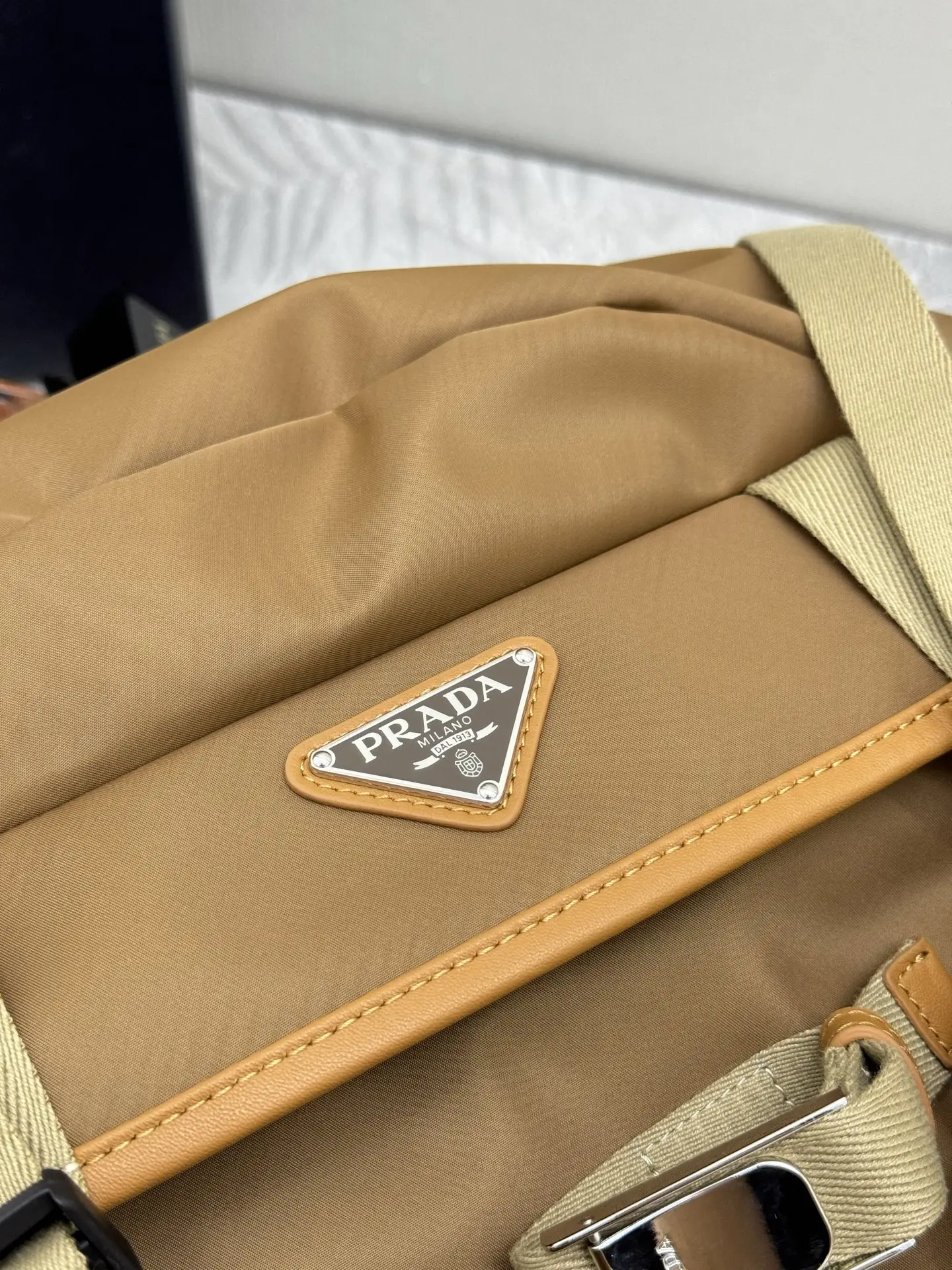 Prada Re-Nylon and Leather Backpack D103016264 — view 6
