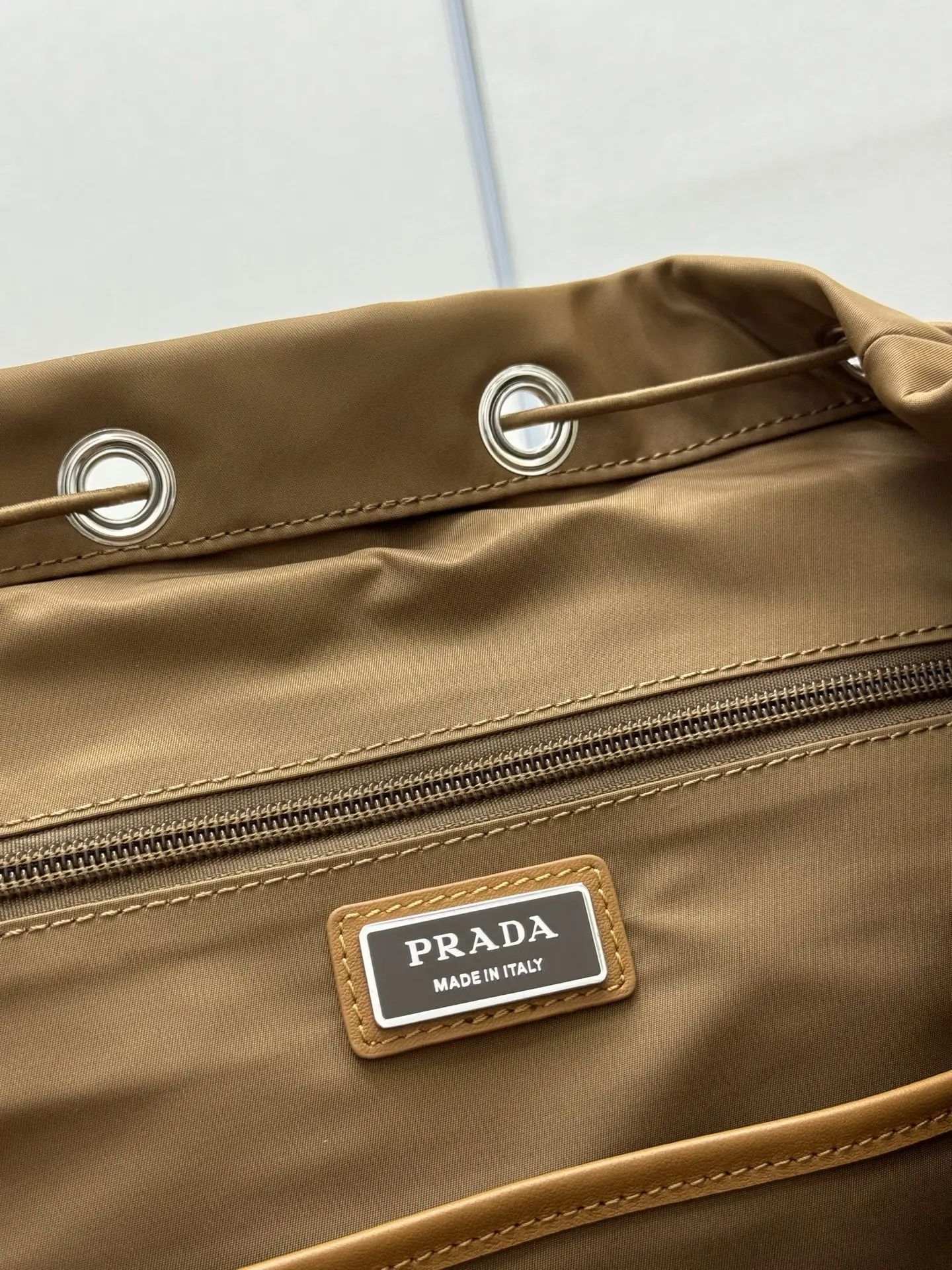 Prada Re-Nylon and Leather Backpack D103016264 — view 9