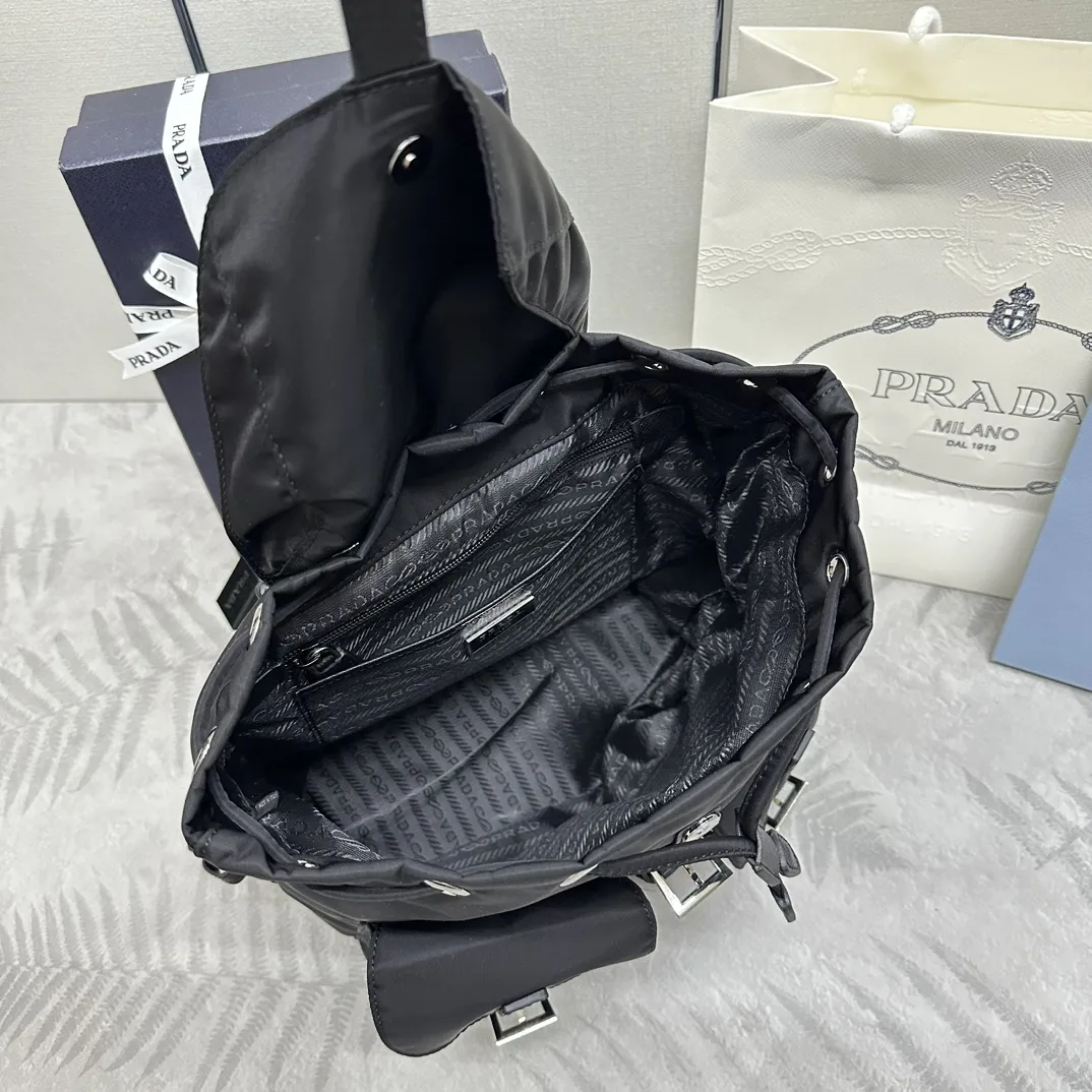 Re-Nylon Small Backpack 1BZ677 D73016265 — view 7