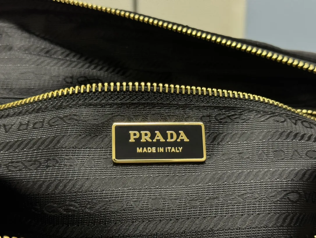Prada Quilted Nylon Shoulder Bag 1BG529 D75016268 — view 9