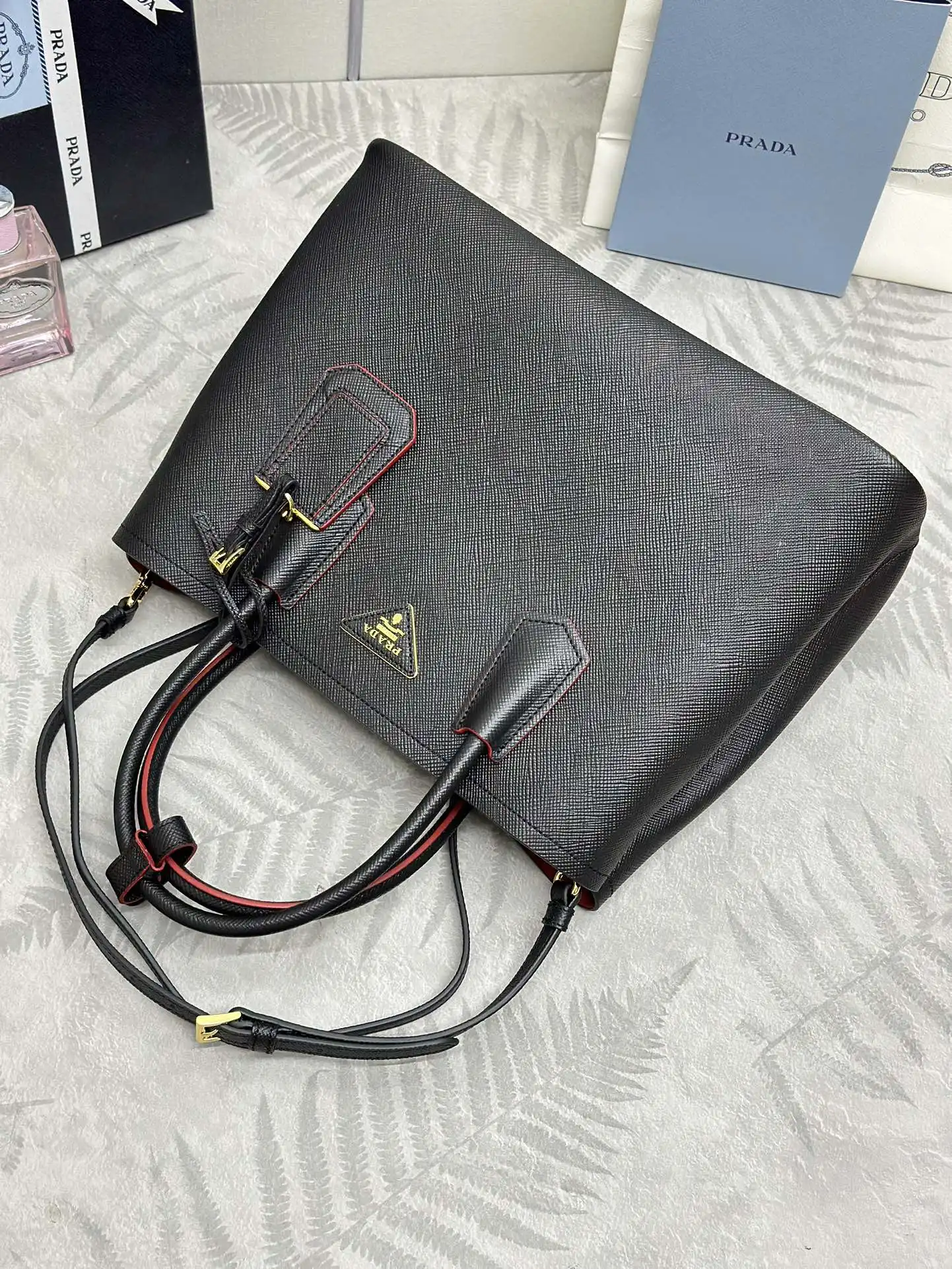 Prada Saffiano Leather Tote Bag D110016270 — view 3