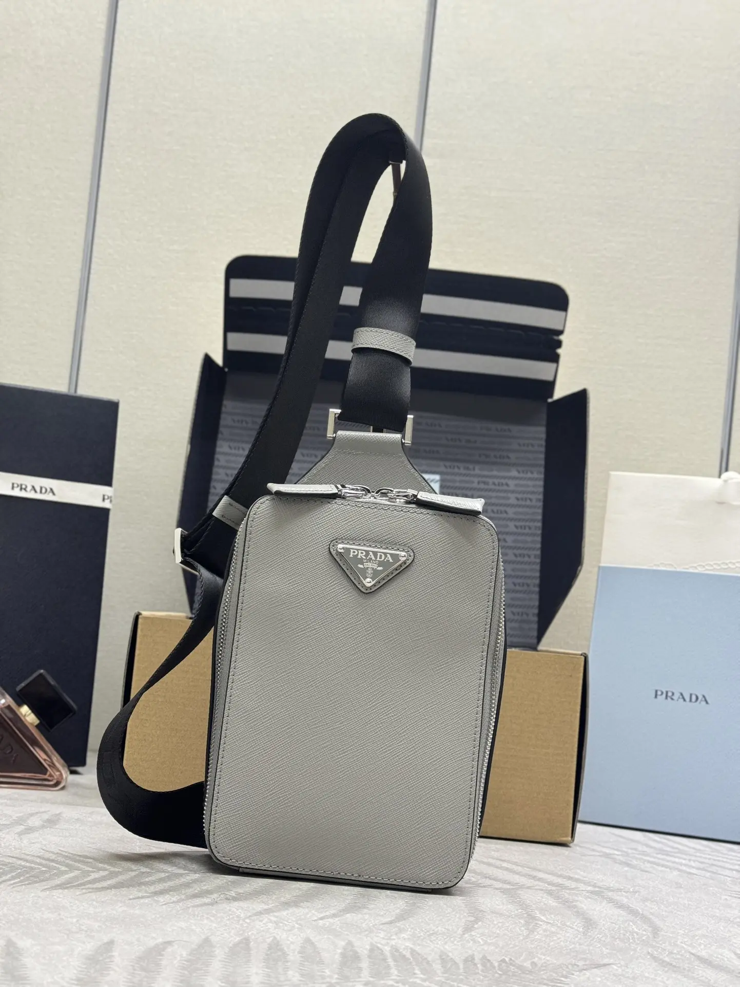 Saffiano Leather Crossbody Bag D68016519