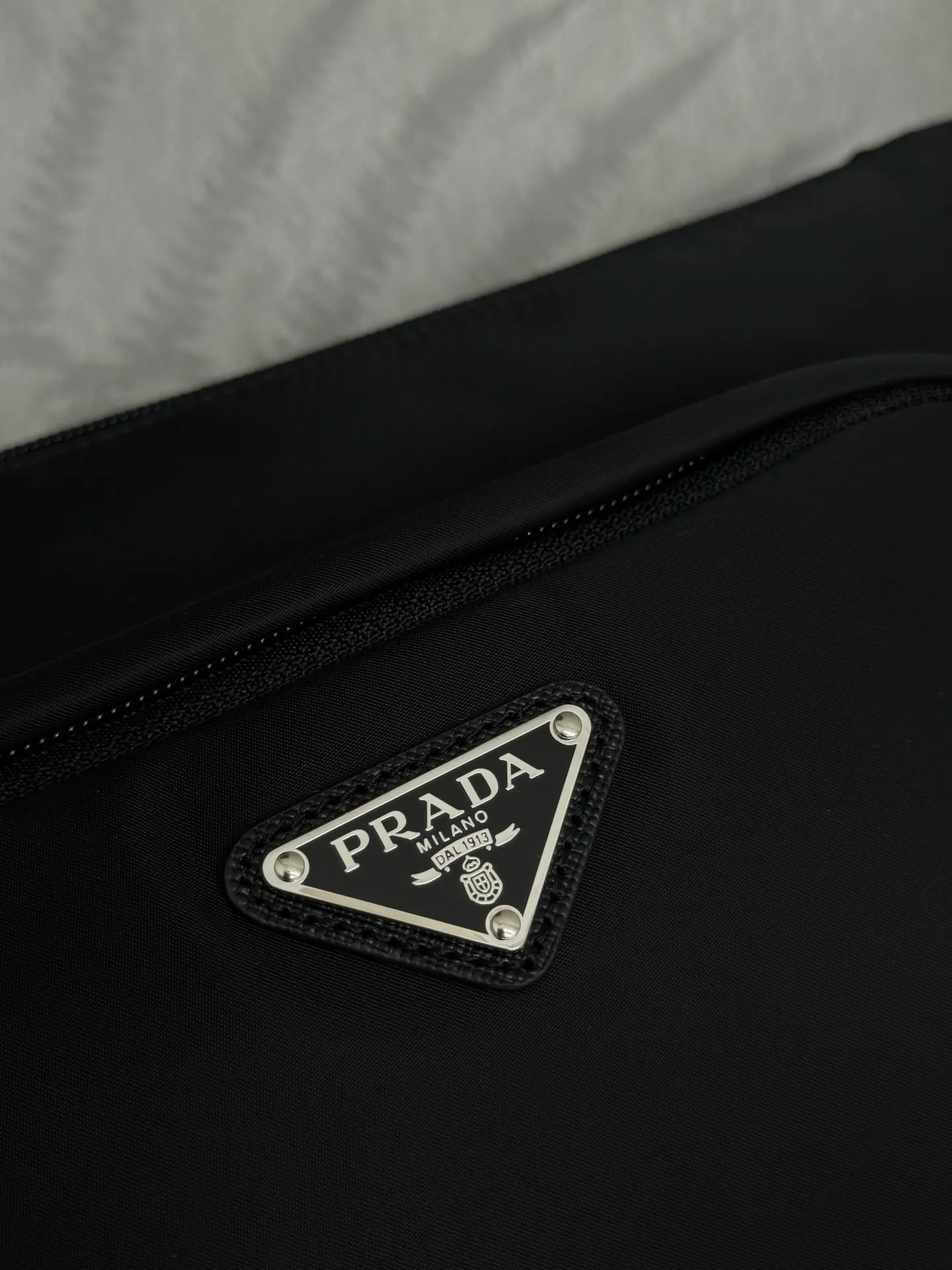 Re-Nylon and Saffiano Leather Crossbody Bag D66016527 — view 7