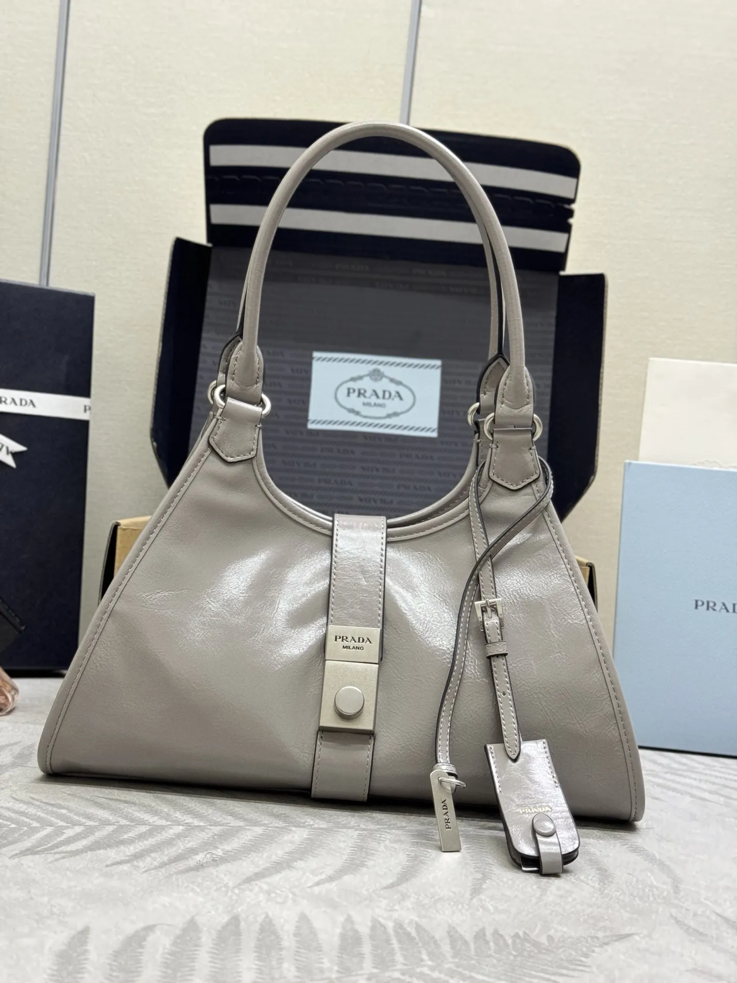 Prada Small 1BG563 Top-Handle Bag D100016279