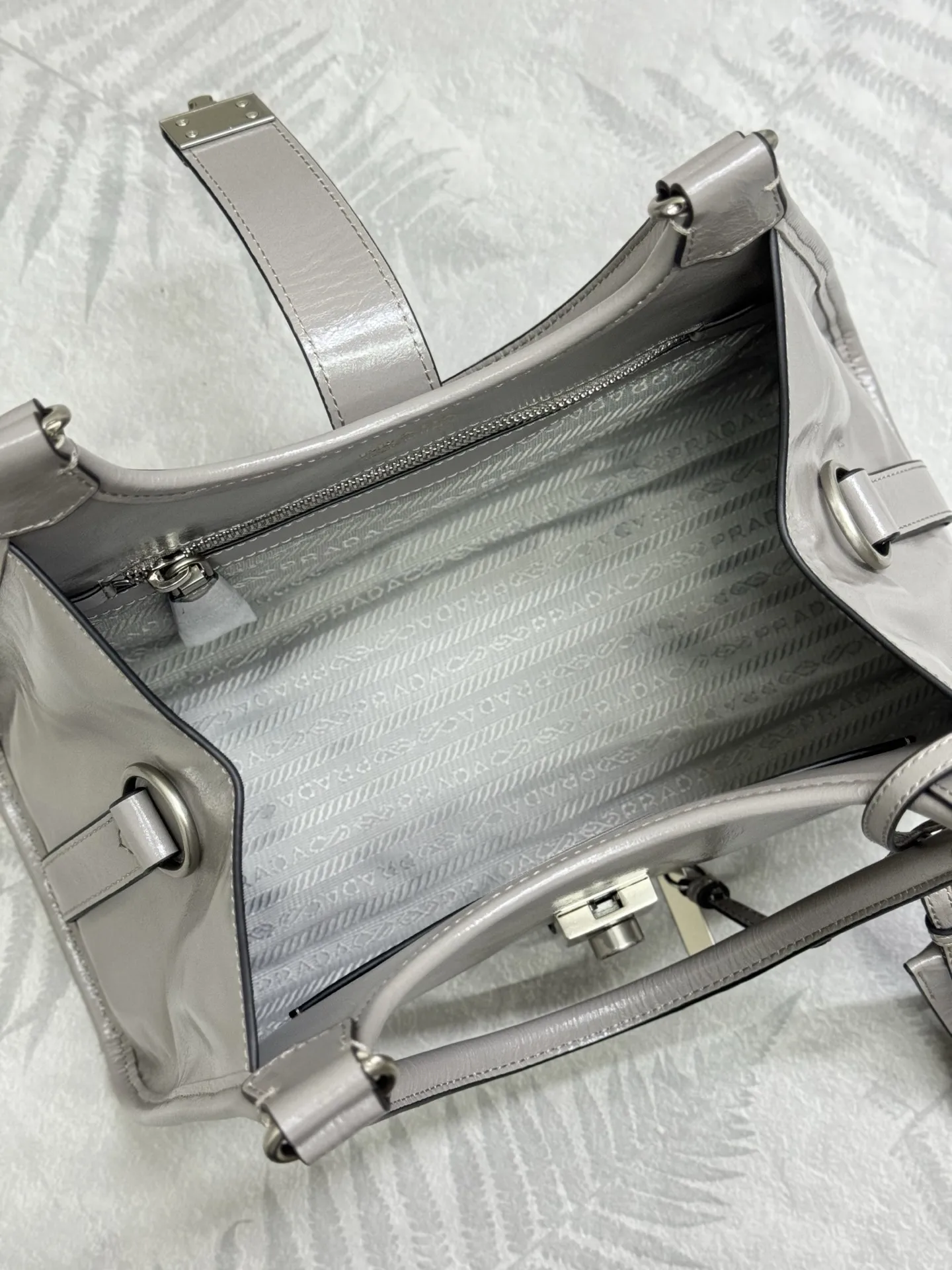 Prada Small 1BG563 Top-Handle Bag D100016279 — view 8