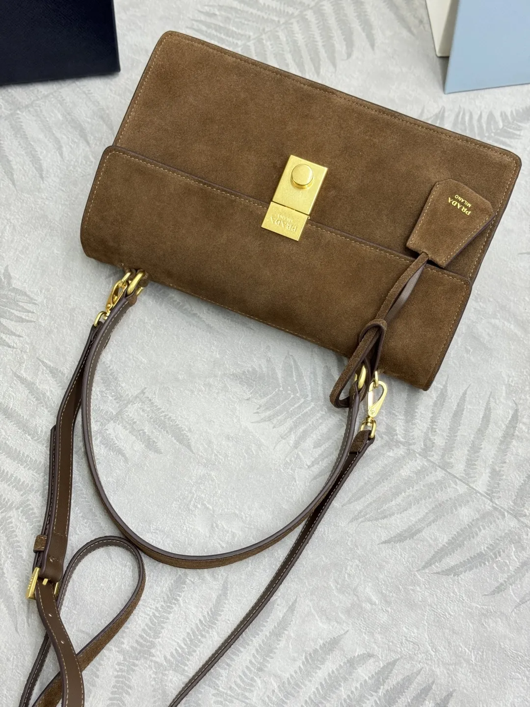 Soft Sound Suede Top-Handle Bag D105016290 — view 5