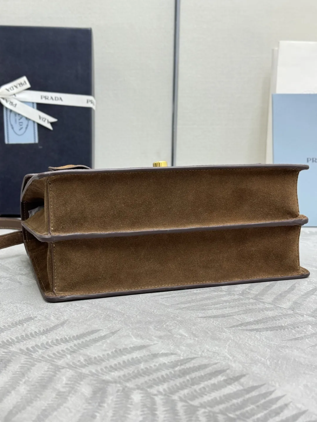 Soft Sound Suede Top-Handle Bag D105016290 — view 6
