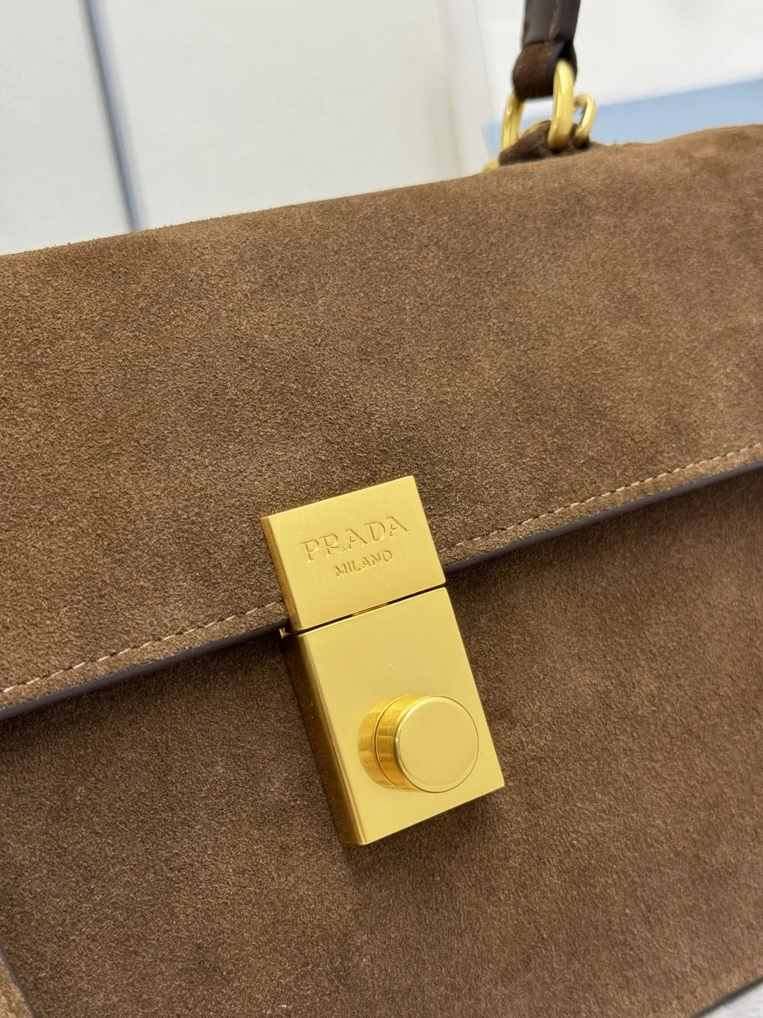 Soft Sound Suede Top-Handle Bag D105016290 — view 7