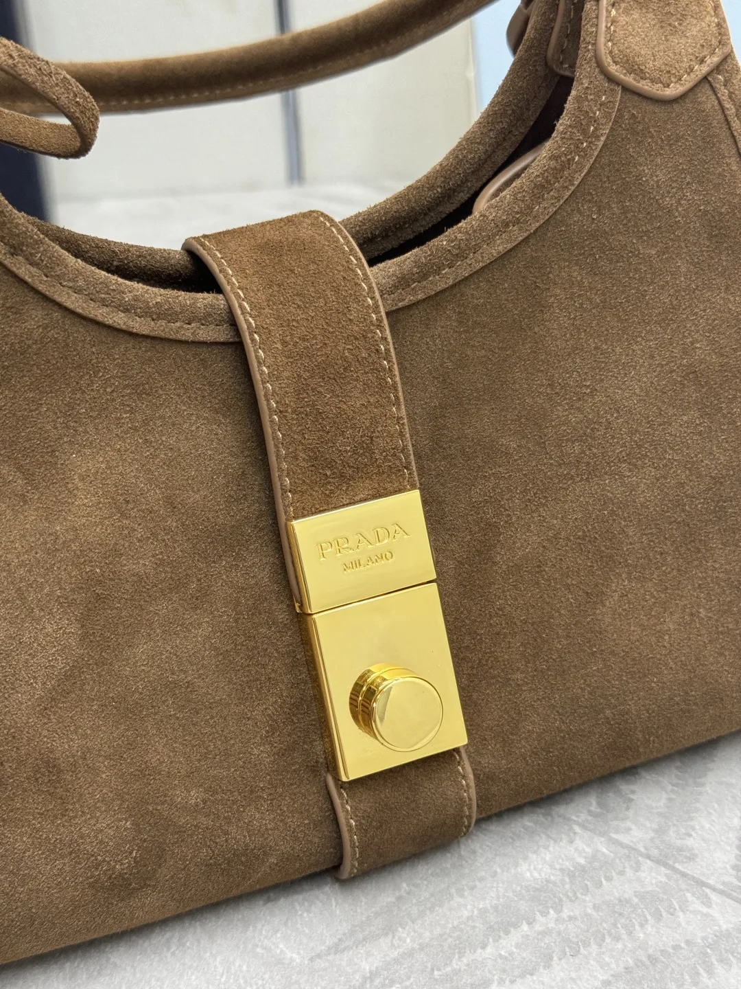 Mini Suede Shoulder Bag D98016291 — view 7