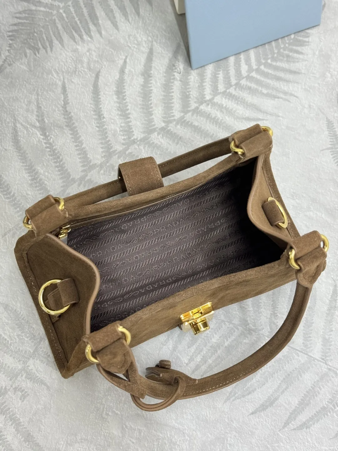 Mini Suede Shoulder Bag D98016291 — view 8