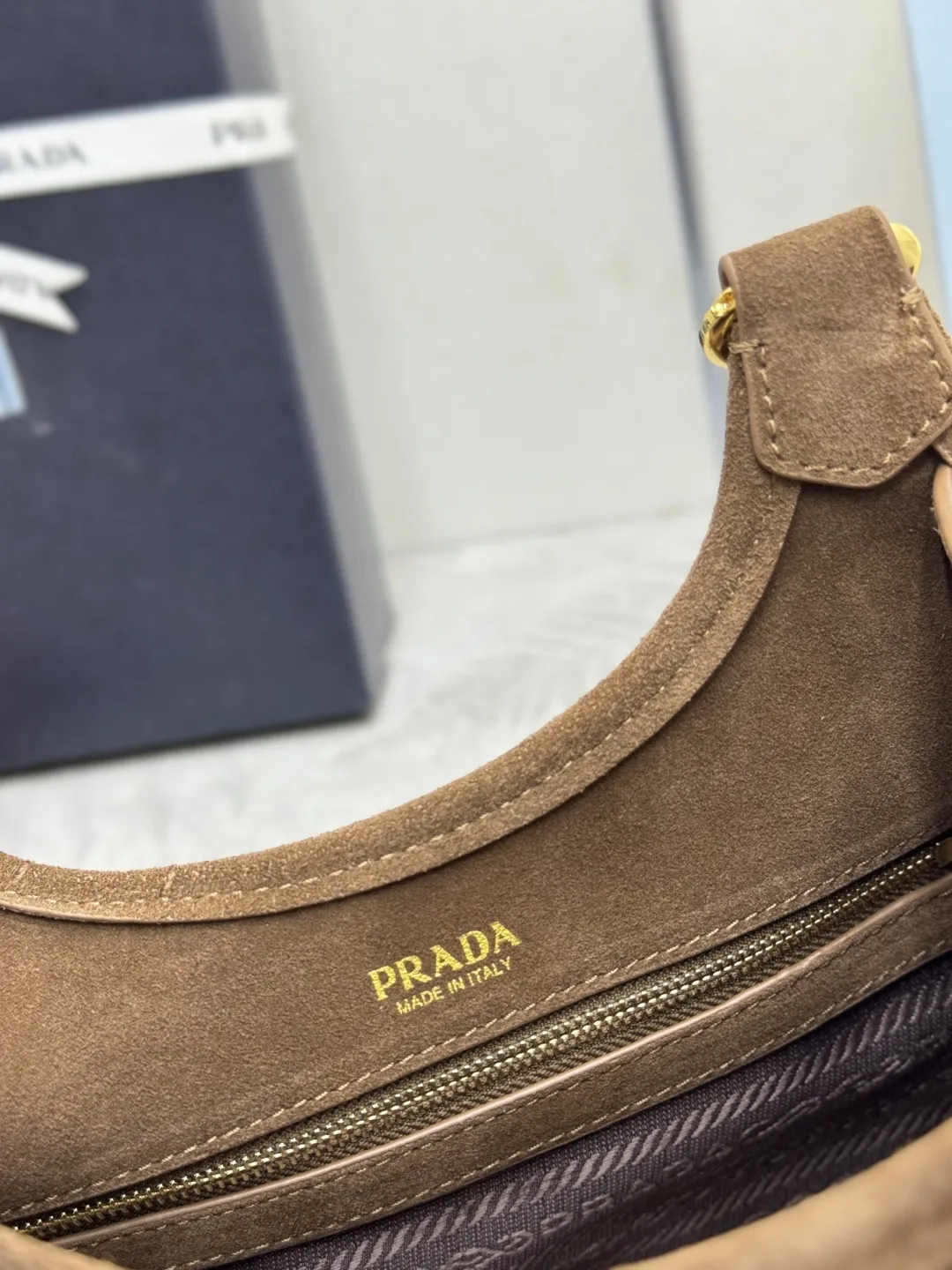 Mini Suede Shoulder Bag D98016291 — view 9