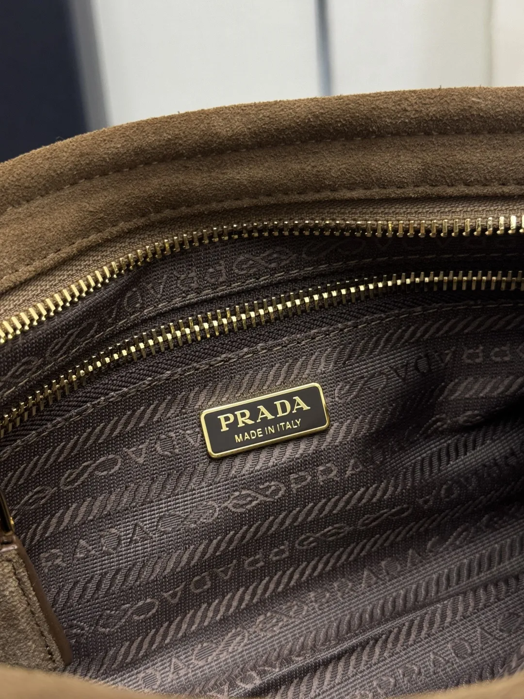 Prada Suede Crossbody Bag D89016294 — view 9