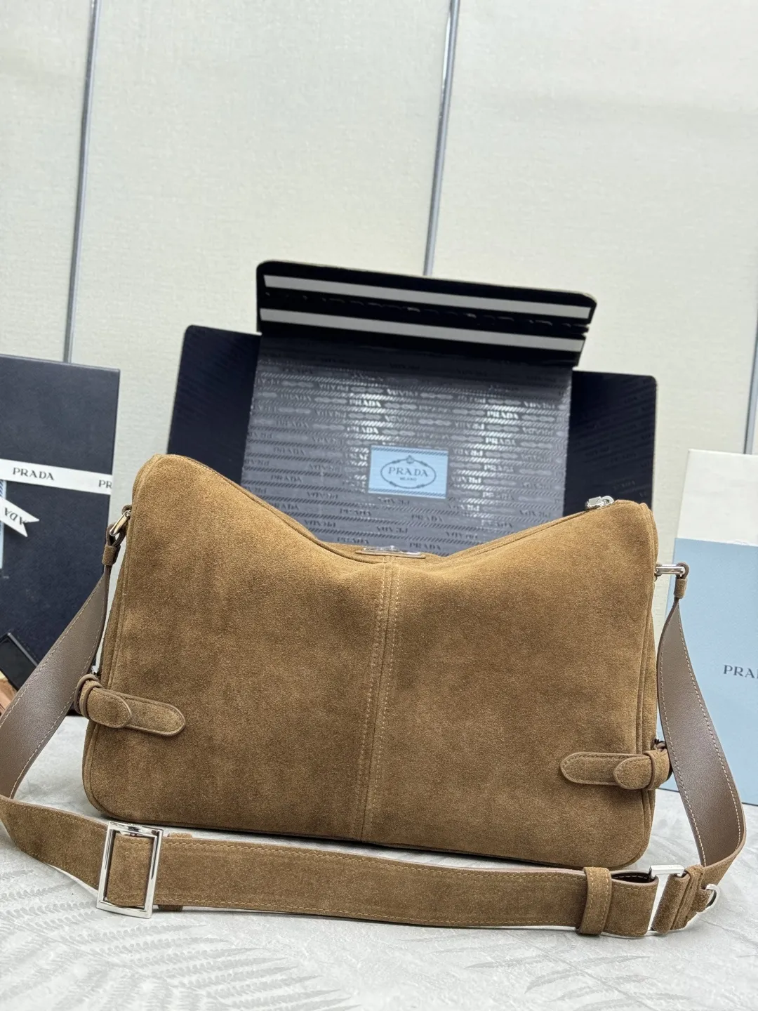 Suede Messenger Bag D90016296 — view 2