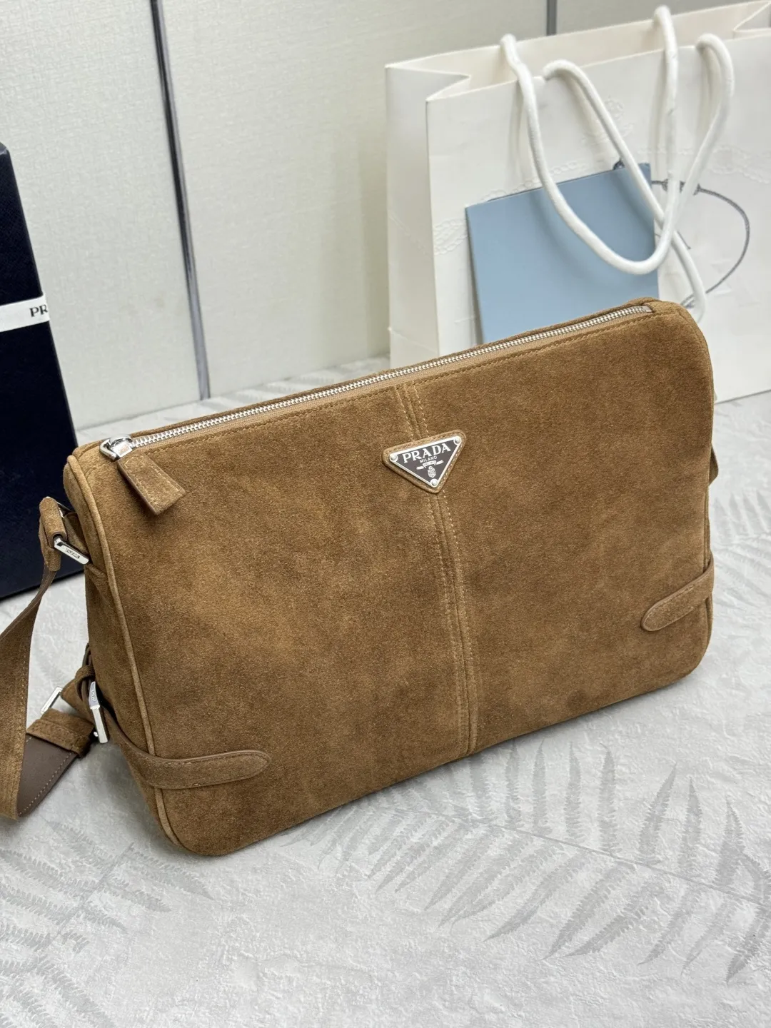 Suede Messenger Bag D90016296 — view 4