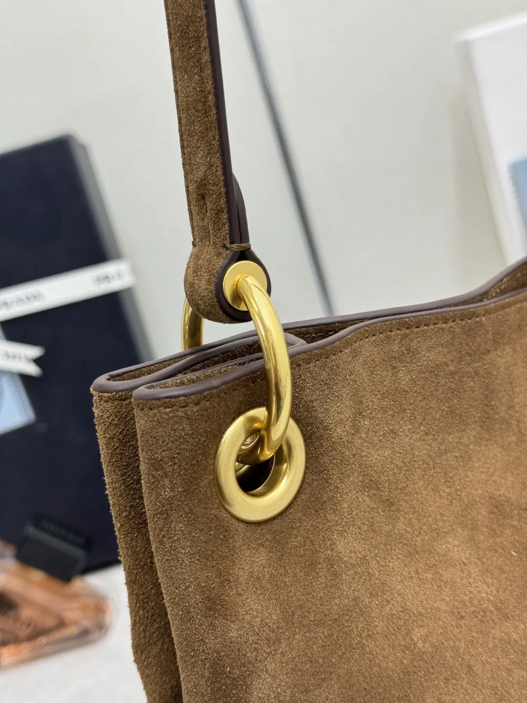 Etude Suede Shoulder Bag D90016297 — view 6