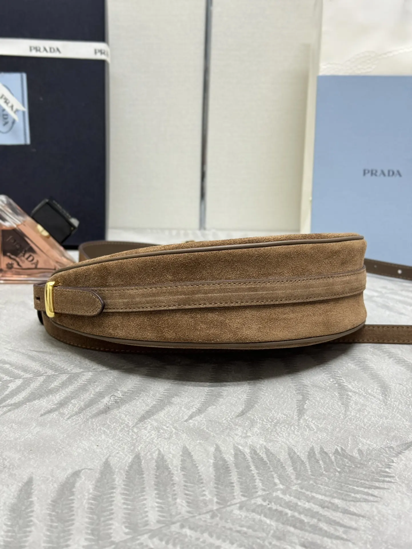 Prada Moon Suede Shoulder Bag D88016300 — view 4