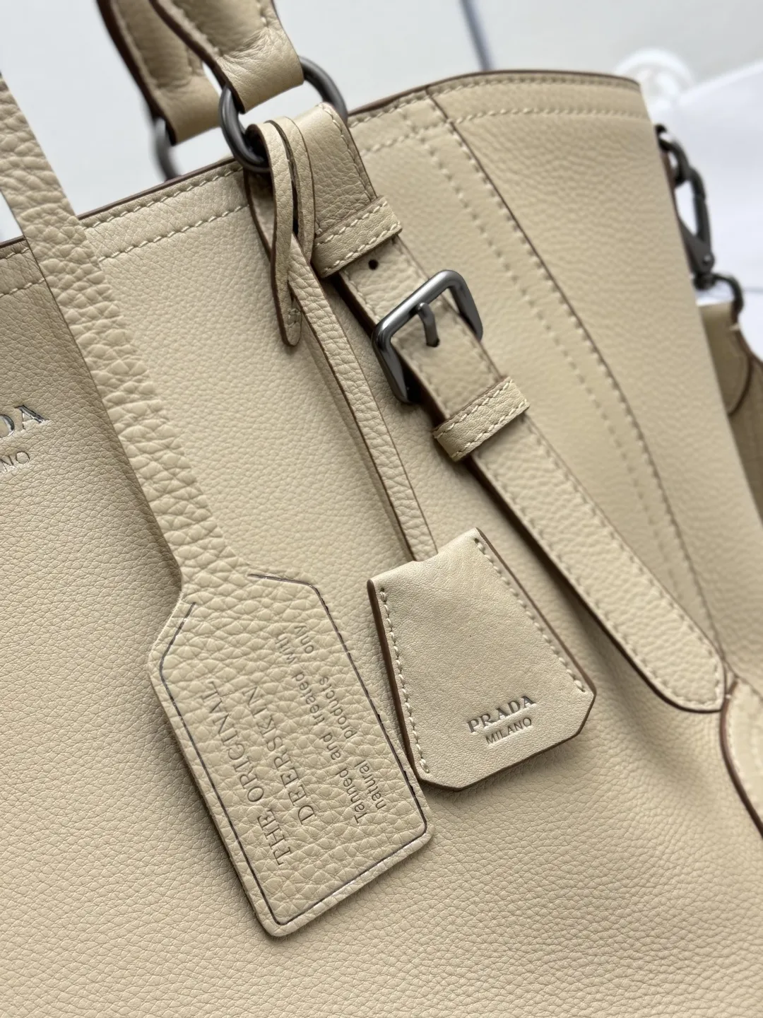 Prada Deerskin Leather Top-Handle Bag D123016306 — view 5