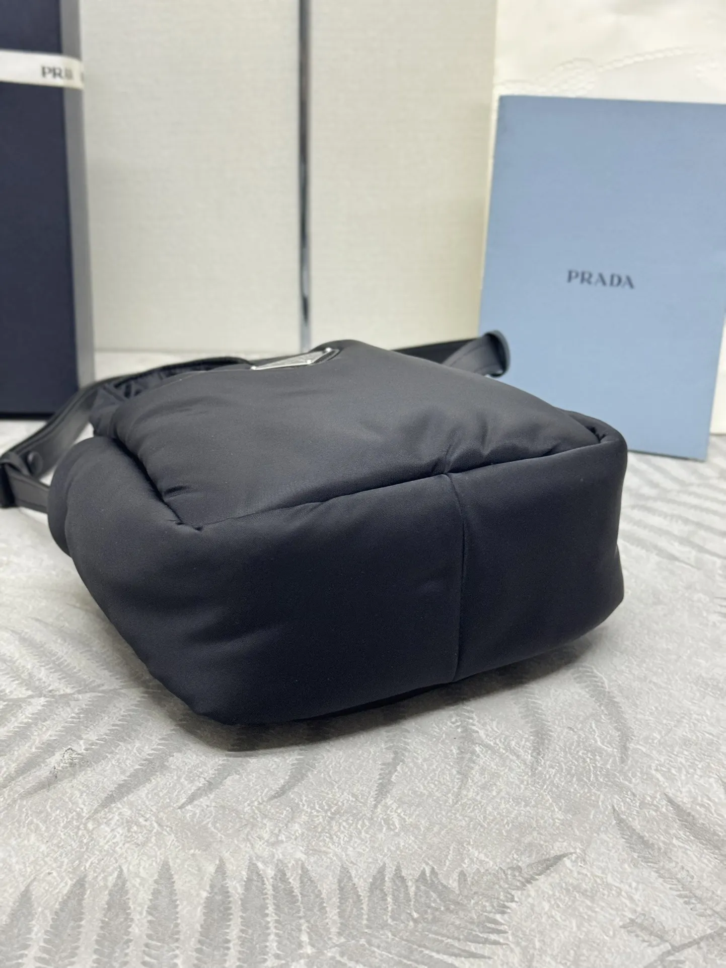 Prada Mini Nylon Tote Bag D68016511 — view 4