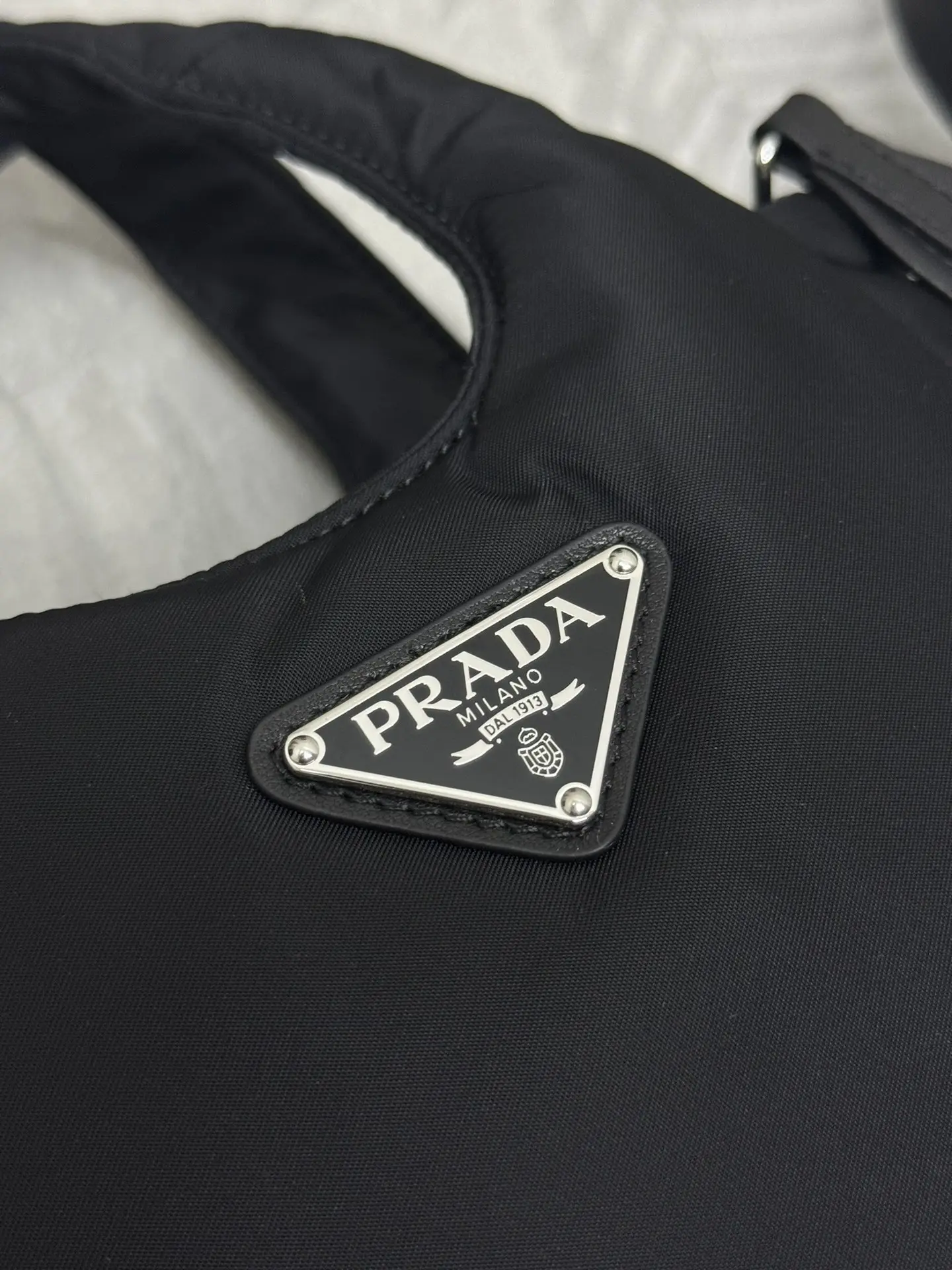 Prada Mini Nylon Tote Bag D68016511 — view 7