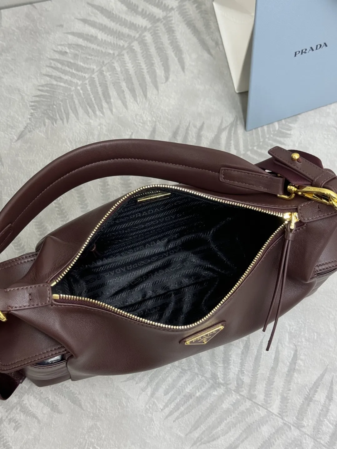 Prada Lambskin Shoulder Bag D98016512 — view 7