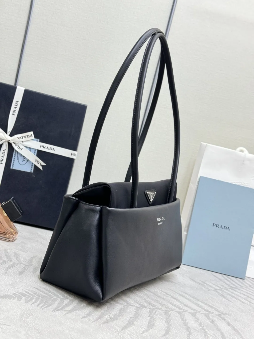 Prada 1BA495 Architectural Top-Handle Bag D103016320 — view 4