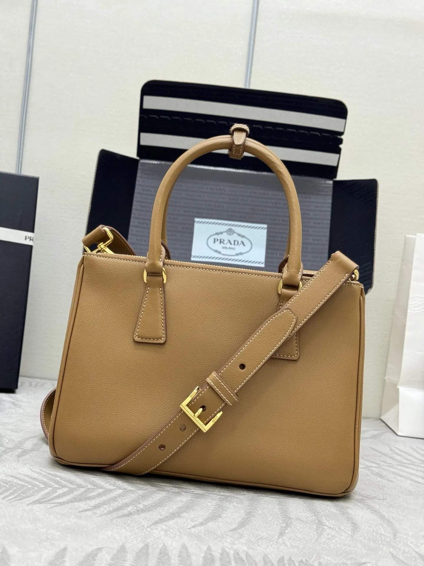 Prada Saffiano Leather Galleria Bag D116016324 — view 2
