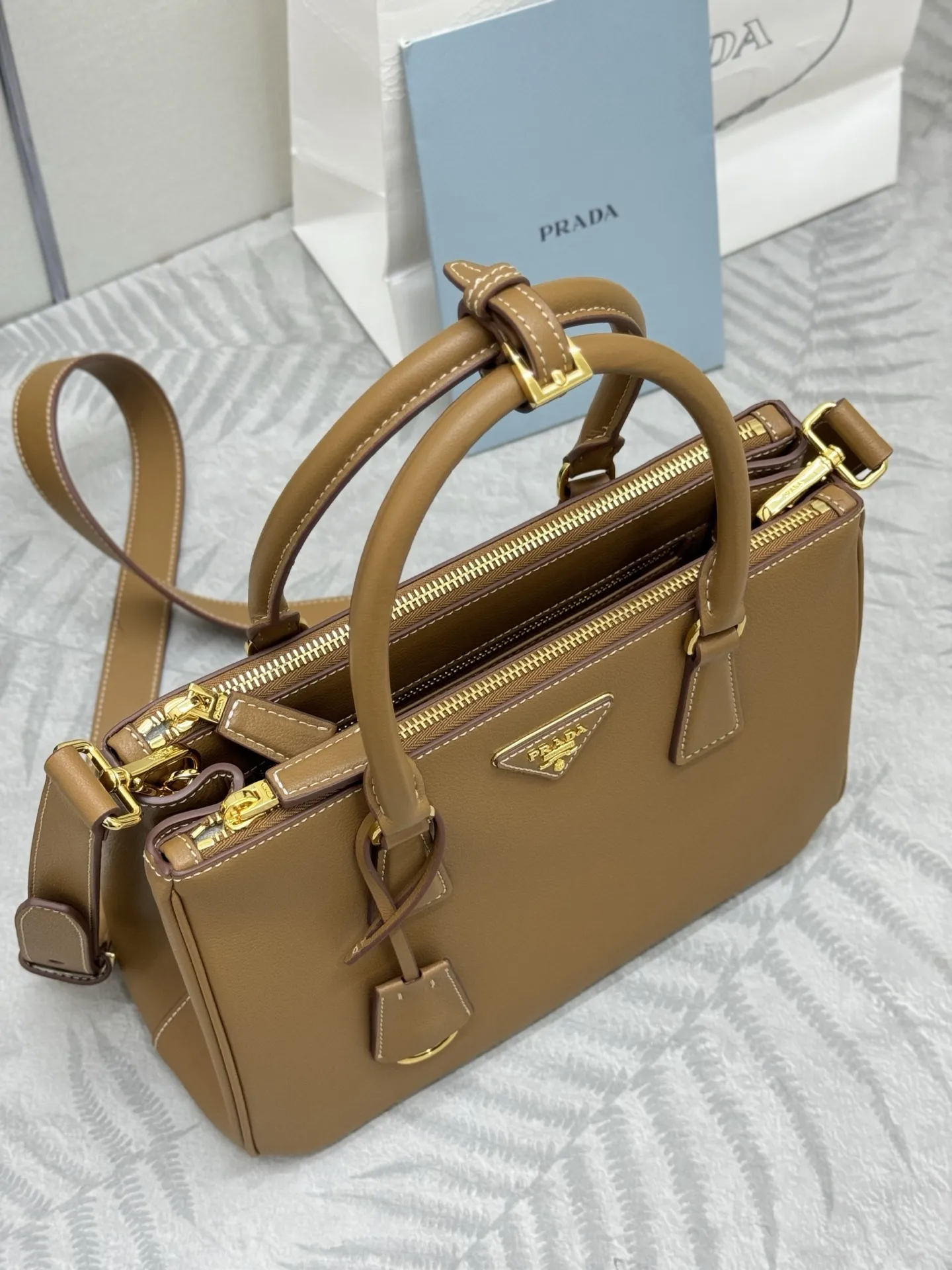 Prada Saffiano Leather Galleria Bag D116016324 — view 3